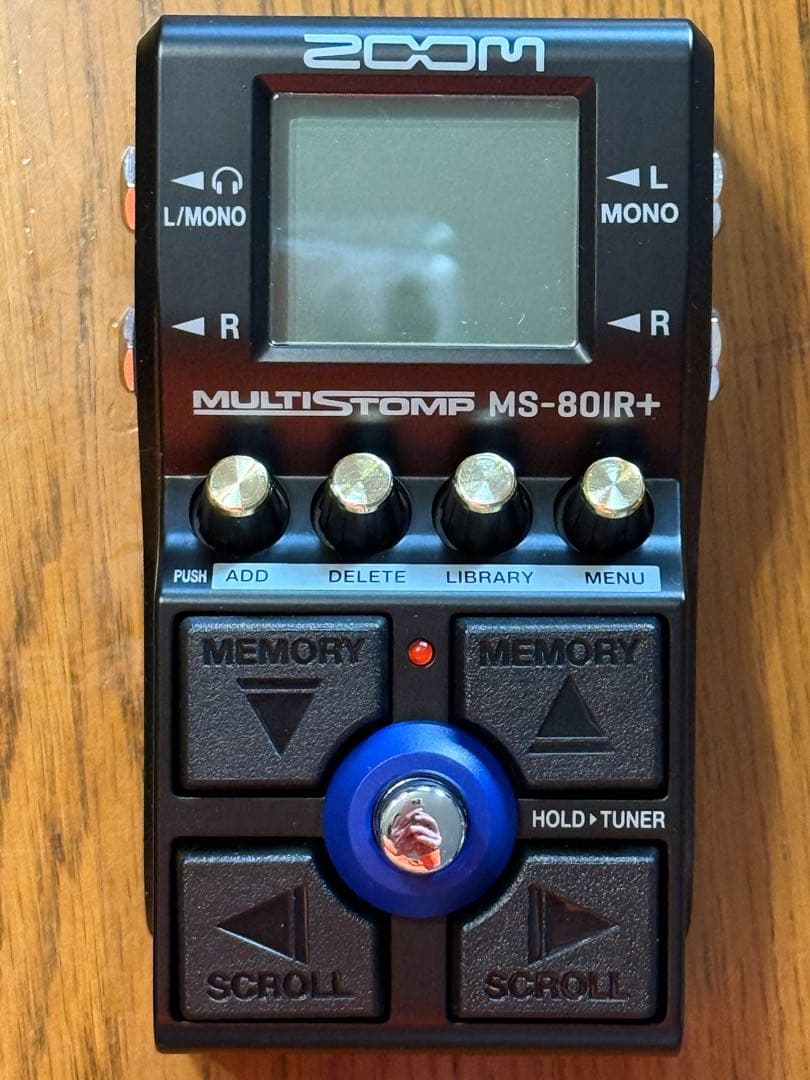 【美品】ZOOM MS-80IR+ アンプ キャビネット シミュレータ