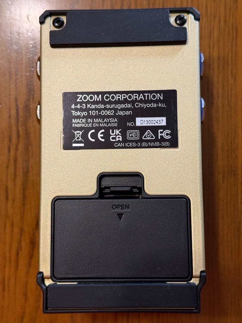 【美品】ZOOM MS-80IR+ アンプ キャビネット シミュレータ