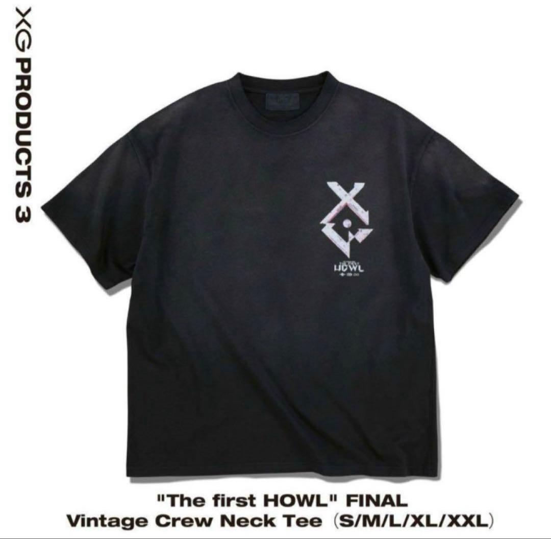 新品！XG THE FIRST HOWL ファイル ツアーTシャツ Lサイズ
