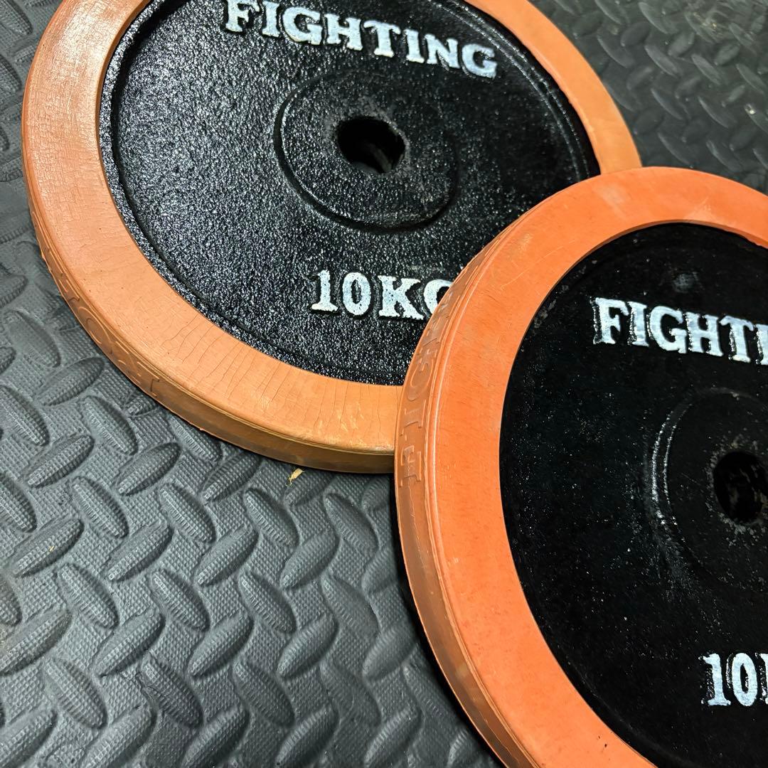 ファイティングロード プレート　10kg ×2枚 ダンベル　アイロテック