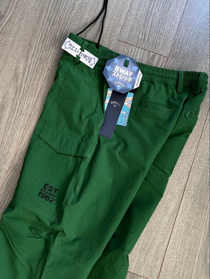新品 CALLAWAY キャロウェイゴルフ 撥水 全方向ストレッチ L