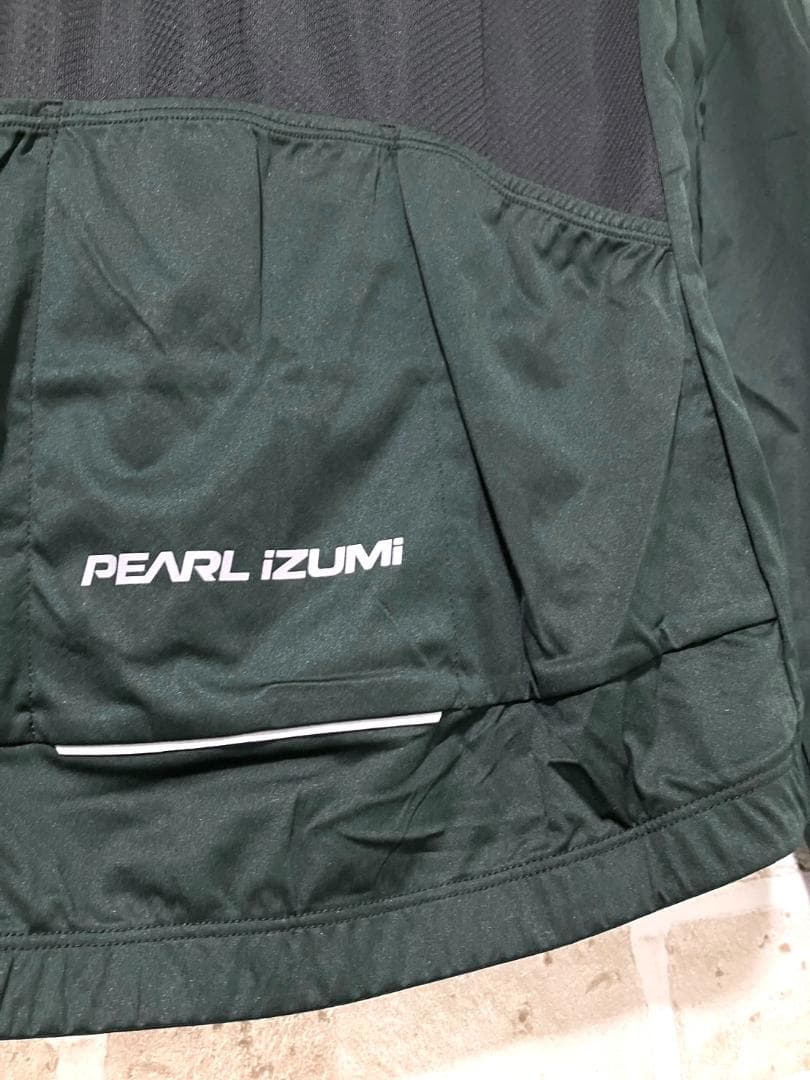 24時間以内/早い者勝ち 新品 パールイズミ メンズ 長袖 サイクルジャージ M