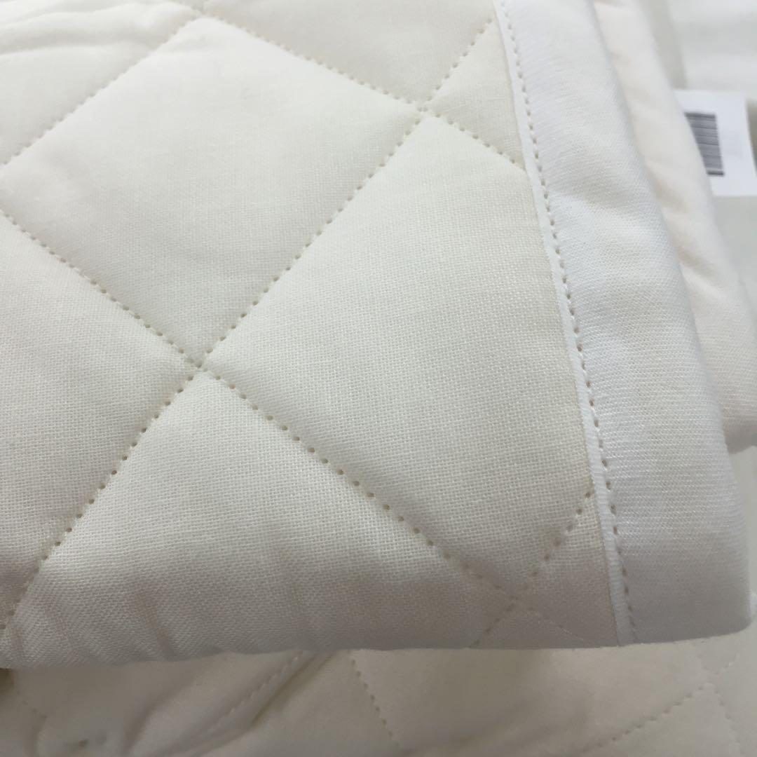 パットシーツ シングル 110×210cm きなり×2枚