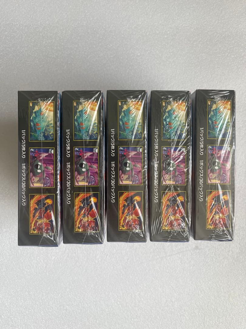 ポケモンカード　ニンジャスピナー　シュリンク付き　5BOX