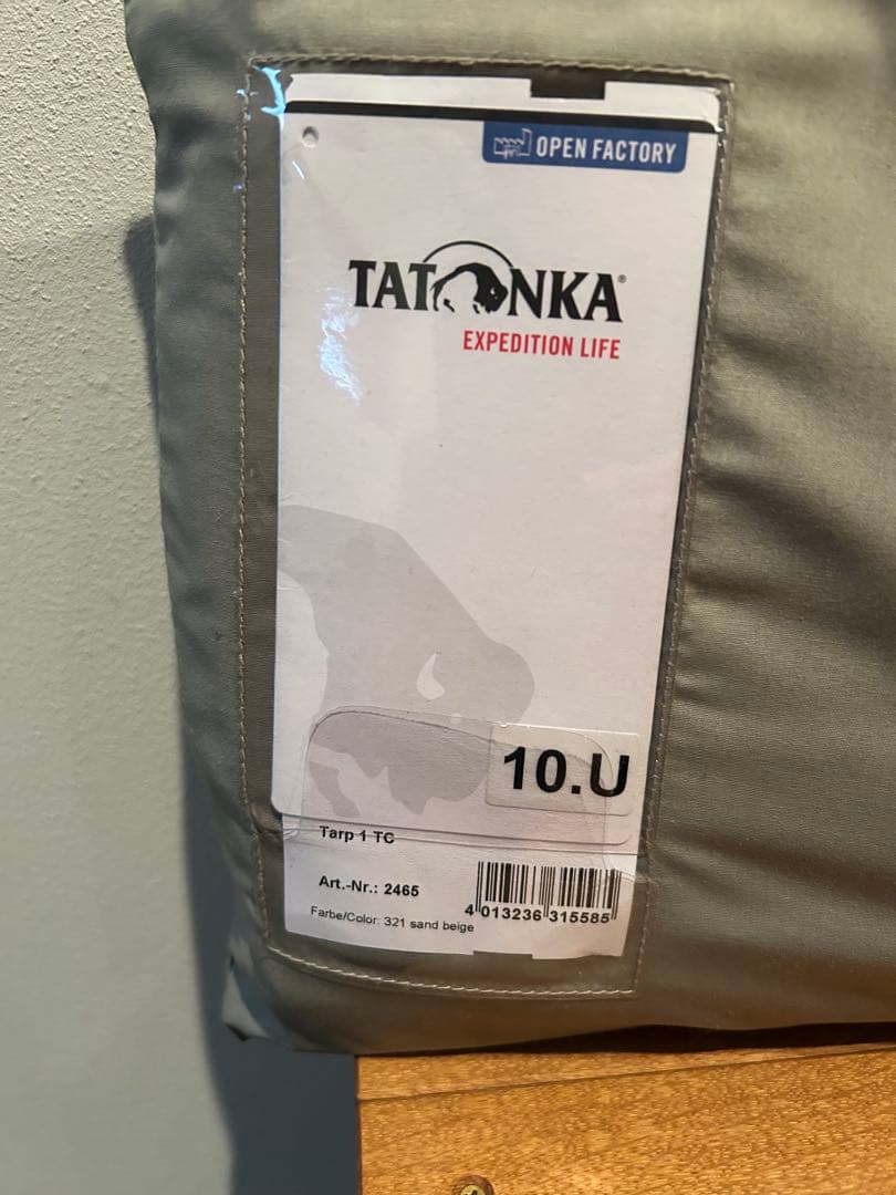 TATONKA TARP 1 TC タトンカ タープ