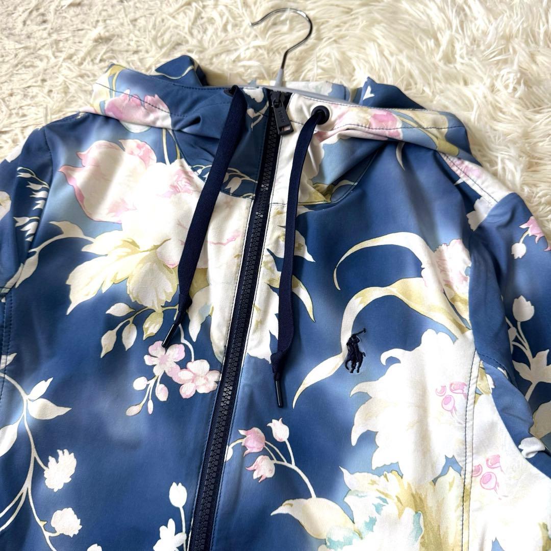 希少POLO RALPH LAUREN GOLF 撥水性フローラル ジャケット