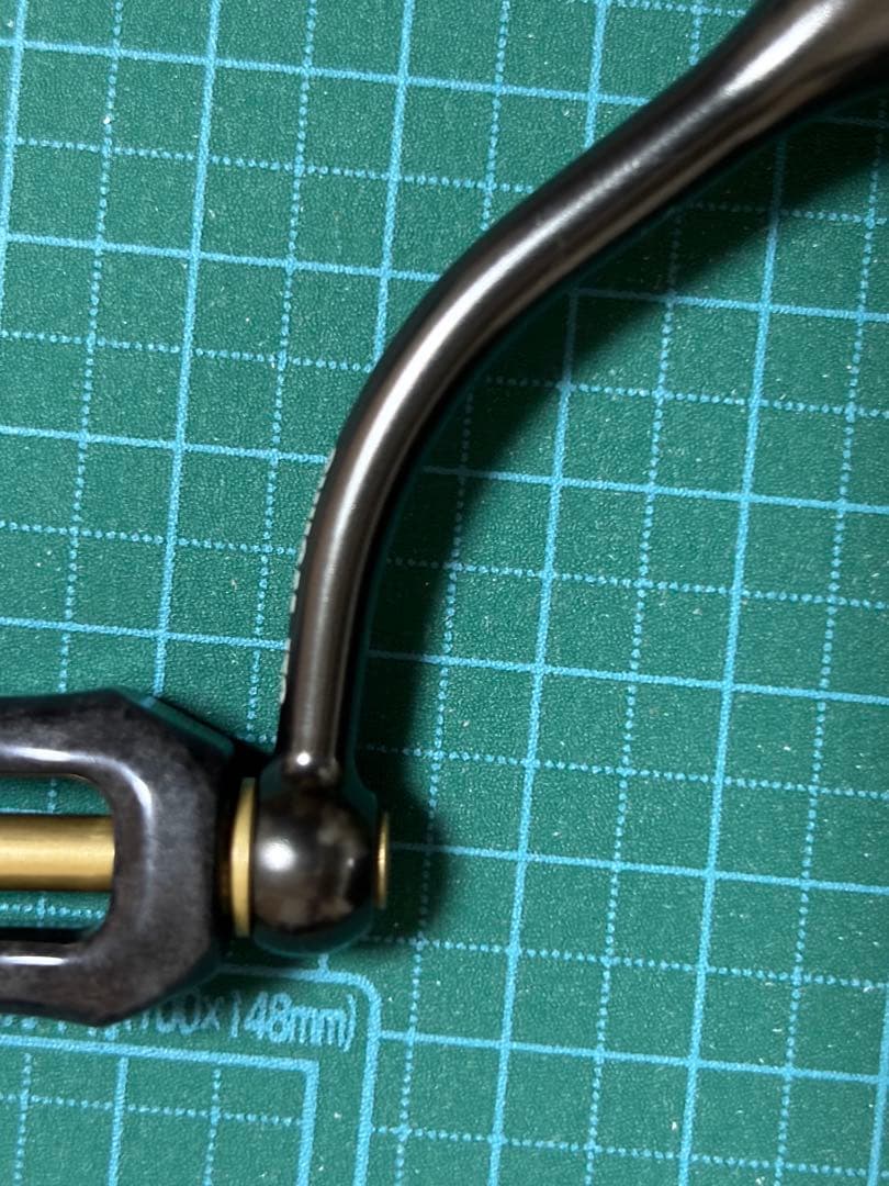 RCSマシンカットライトハンドル 45mm ザイオンハンドルノブ　キャップ付き