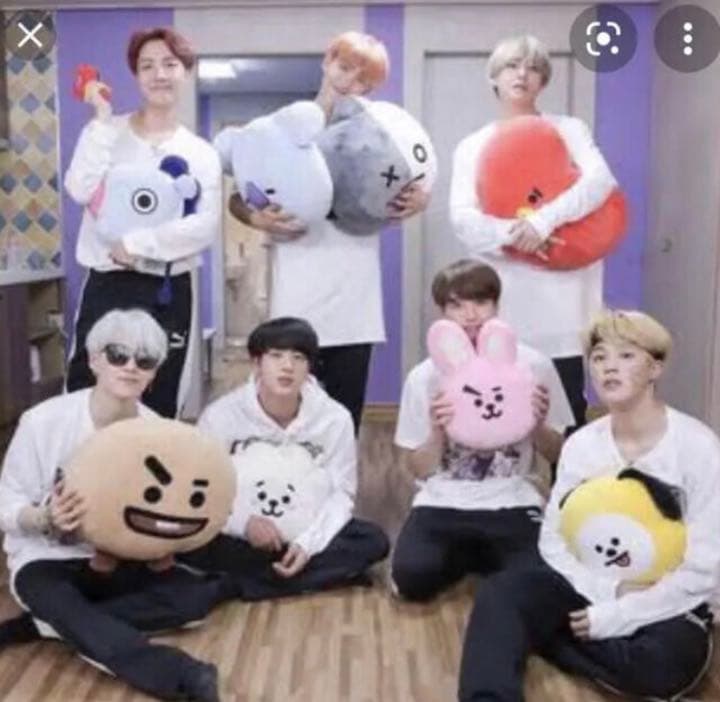 公式　BT21 　ベーシックフェイスクッション　RJ ジン