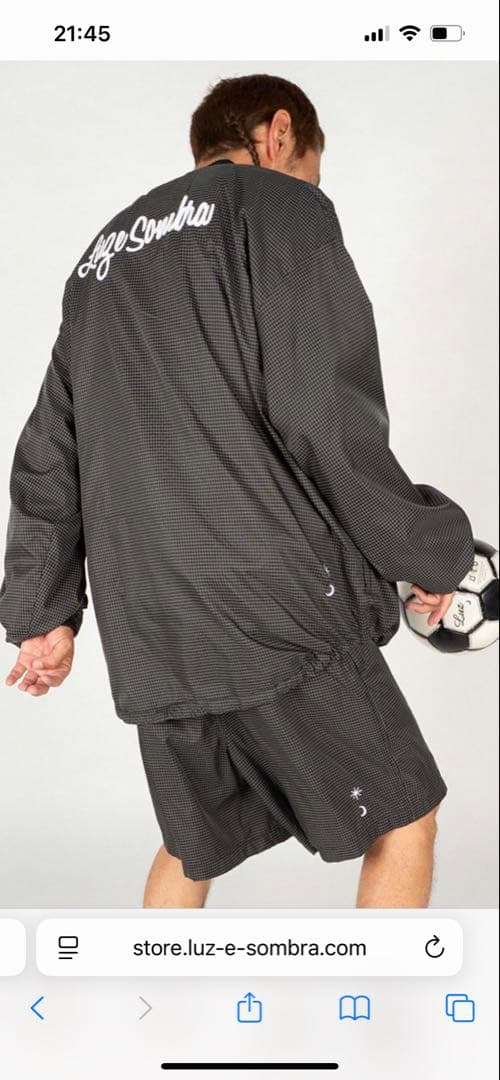 【極美品/LUZeSombra】OAO PLAID 上下セット L
