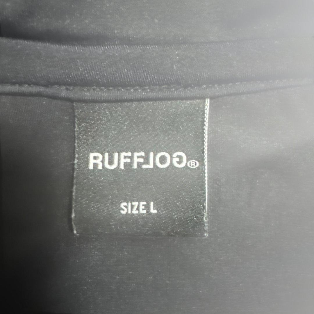 RUFFJOG RFLG 1-18 ゴルフシャツ ダークブルー　Lサイズ