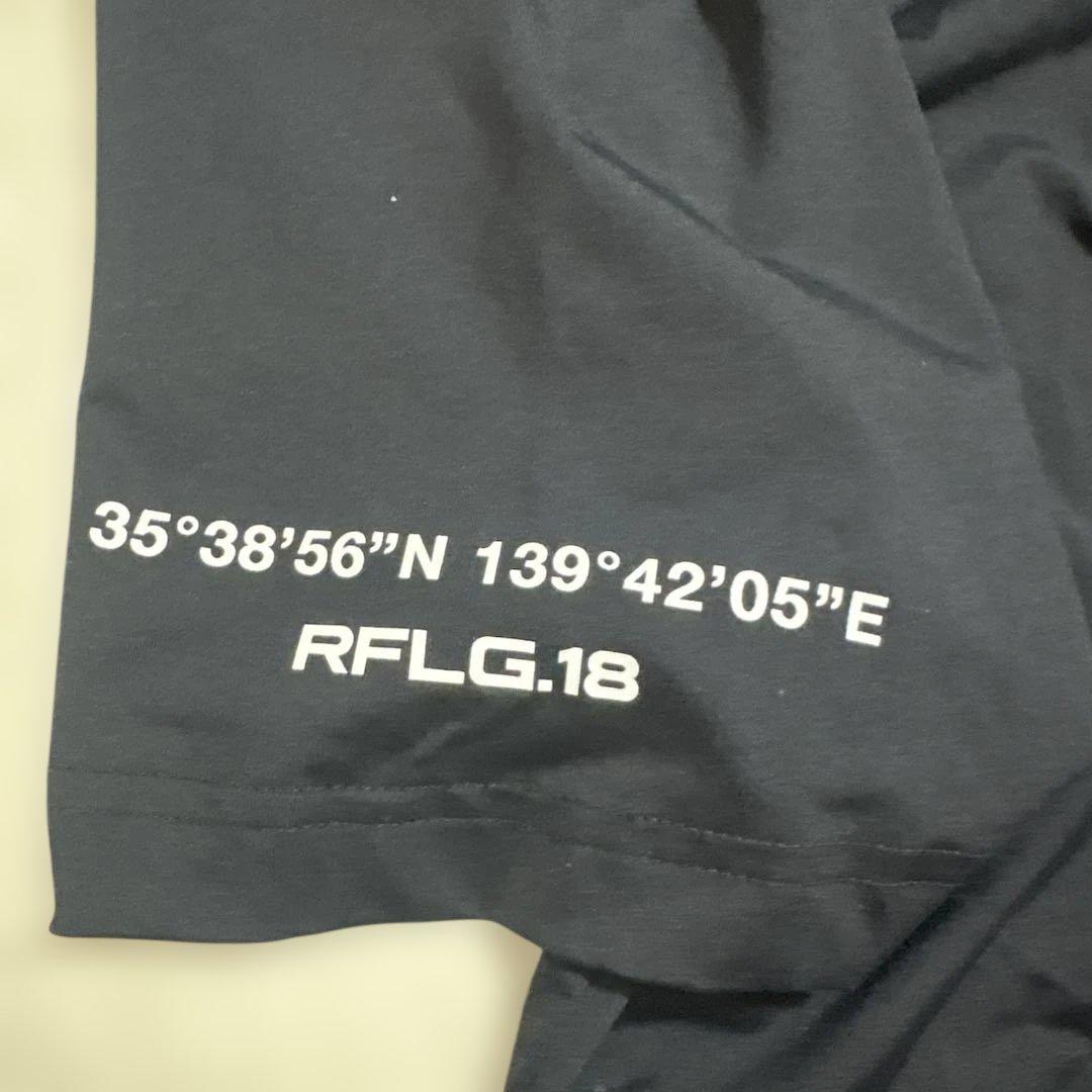 RUFFJOG RFLG 1-18 ゴルフシャツ ダークブルー　Lサイズ