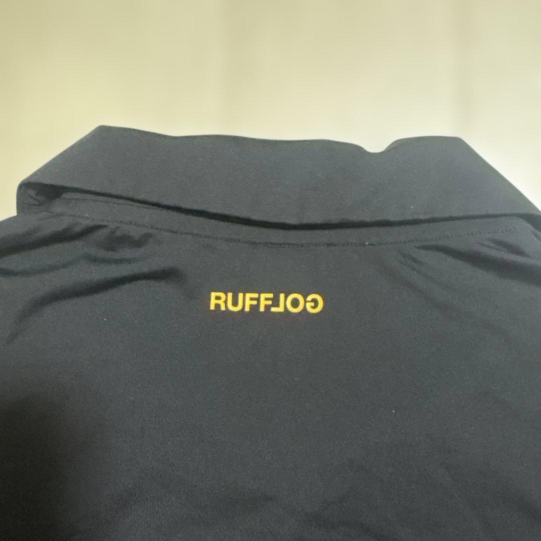 RUFFJOG RFLG 1-18 ゴルフシャツ ダークブルー　Lサイズ