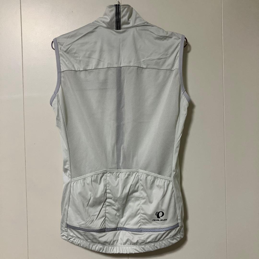 【美品】パールイズミ ストレッチウィンドシェル ベスト フォグ　M