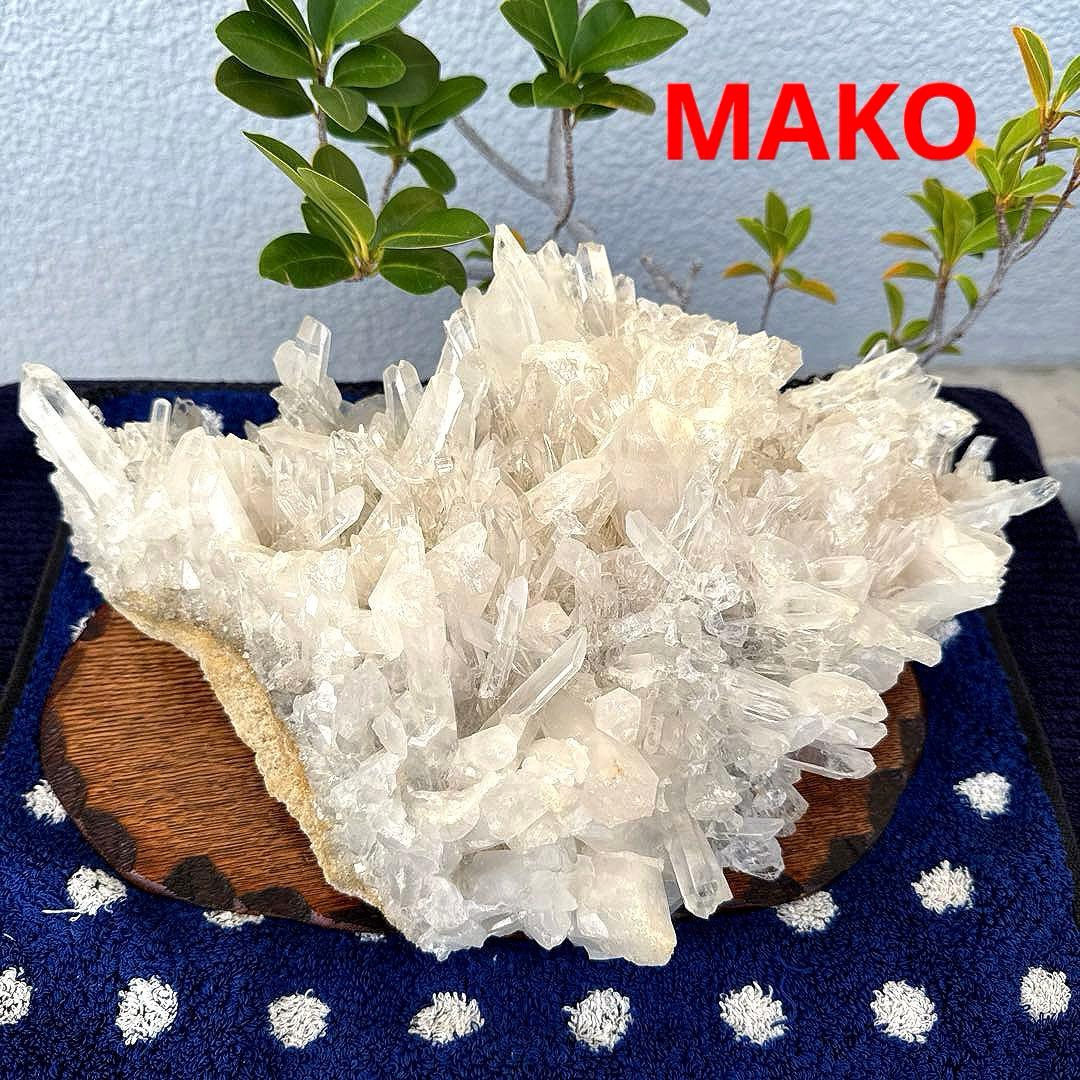 M1847☆ヒマラヤ水晶クラスター5.8Kg☆天然石　原石☆N51013