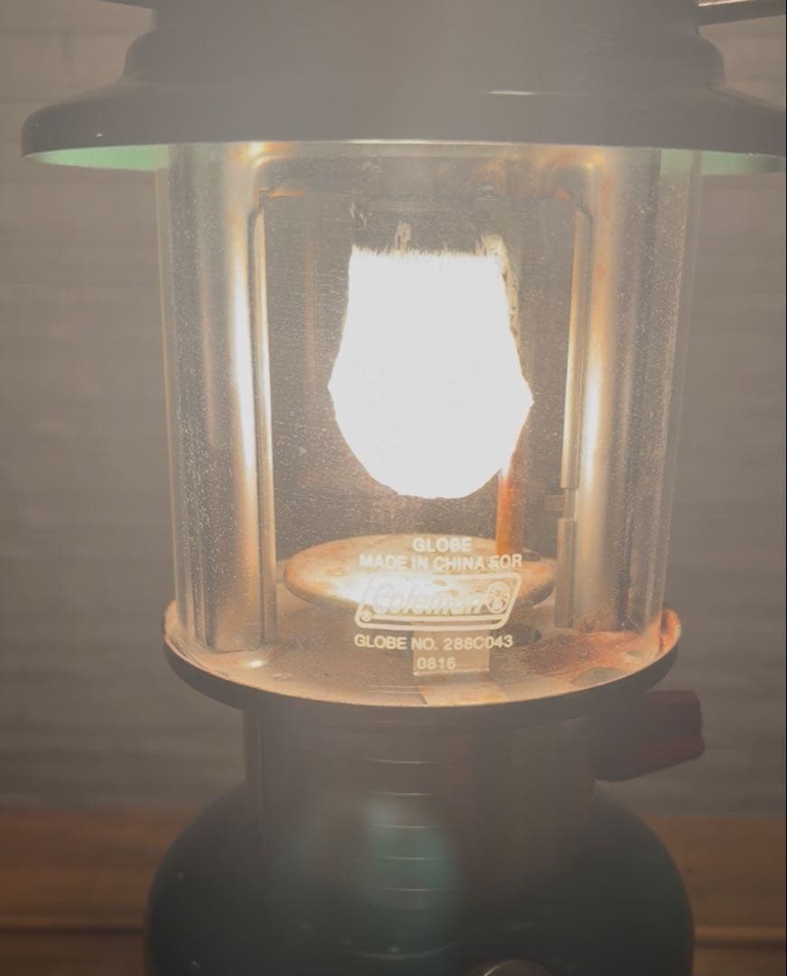 コールマン　321B 稼働品　ビンテージ　78/2製造　ガソリンランタン