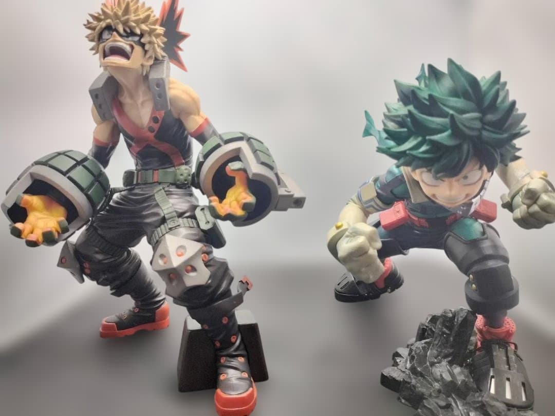 【おまけフィギュア付き】ヒロアカ　SMSP　緑谷出久　デク　爆豪勝己　A賞