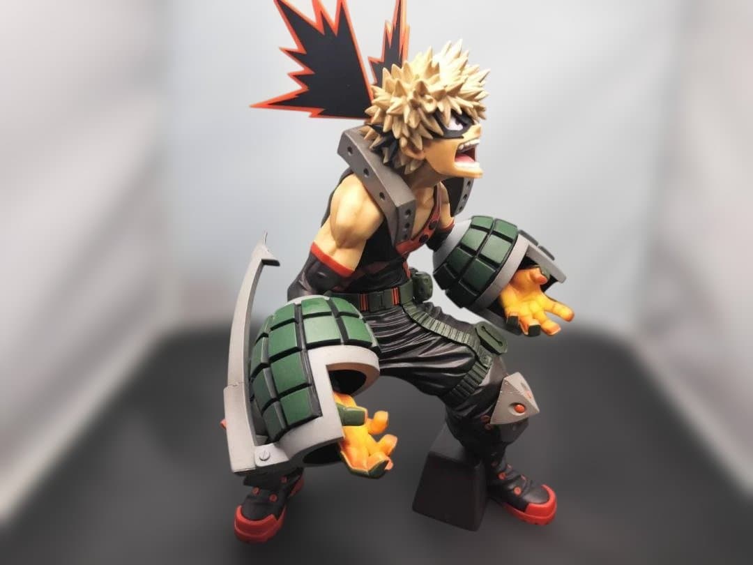 【おまけフィギュア付き】ヒロアカ　SMSP　緑谷出久　デク　爆豪勝己　A賞