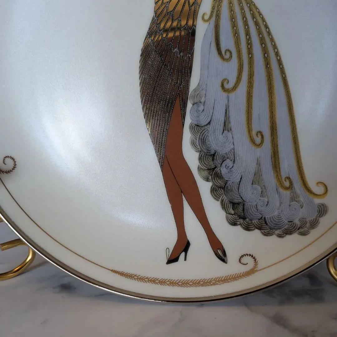 美品◆アールデコ プレート フランクリンミント エルテ Erte DIAV Ⅱ