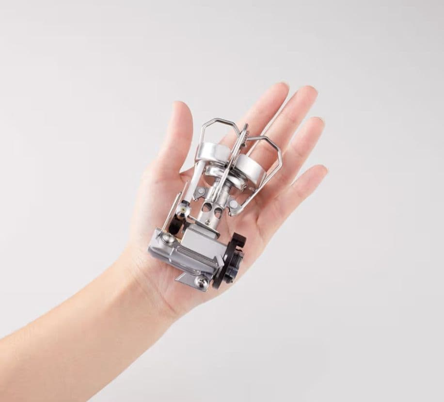 【新品未使用】FORE WINDS MICRO CAMP STOVE シルバー