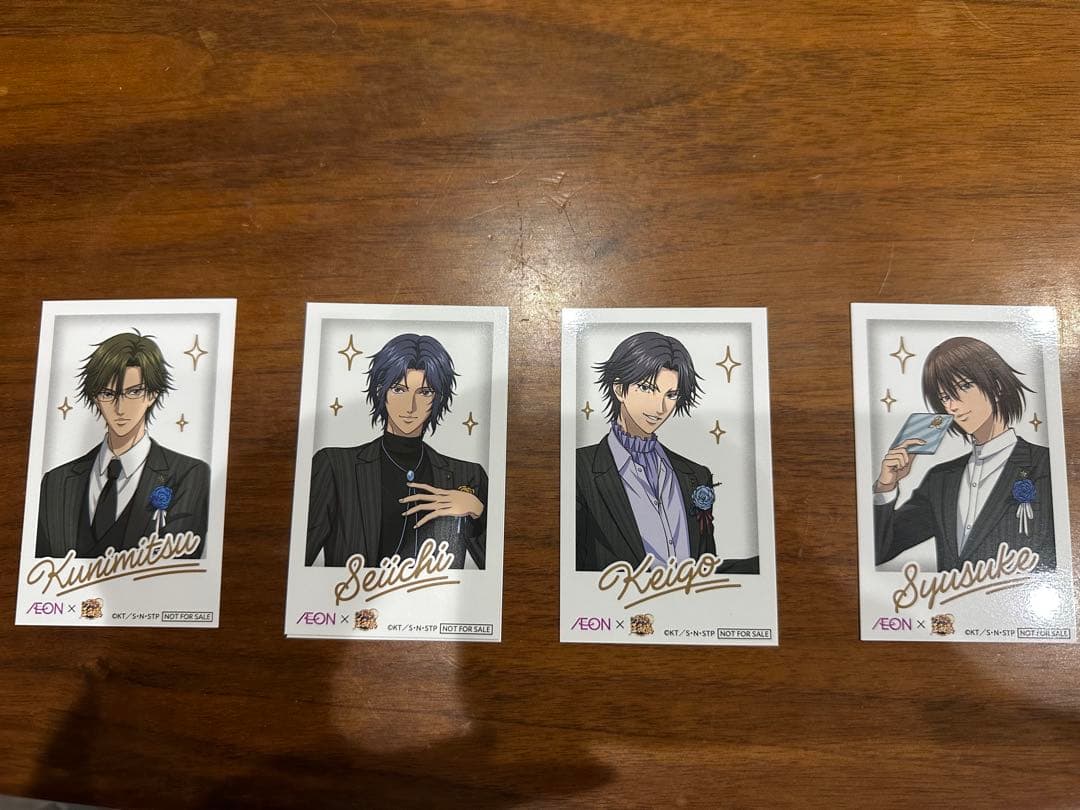 テニスの王子様 各キャラクターテニプリ イオン 特典 限定
