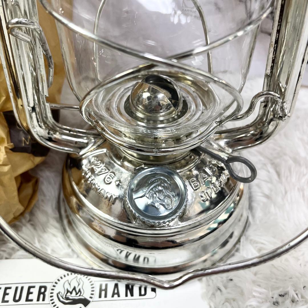 FEUERHAND フュアーハンド ランタン 276 未使用 クリア シルバー