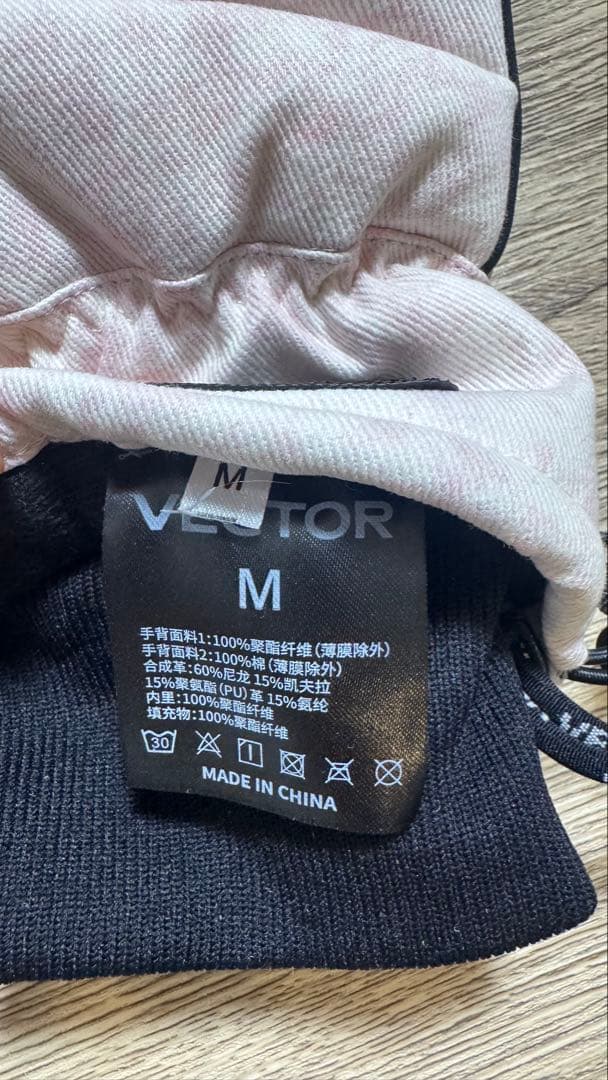 「新品」VECTOR KEVLAR グローブ ピンク/ブラック