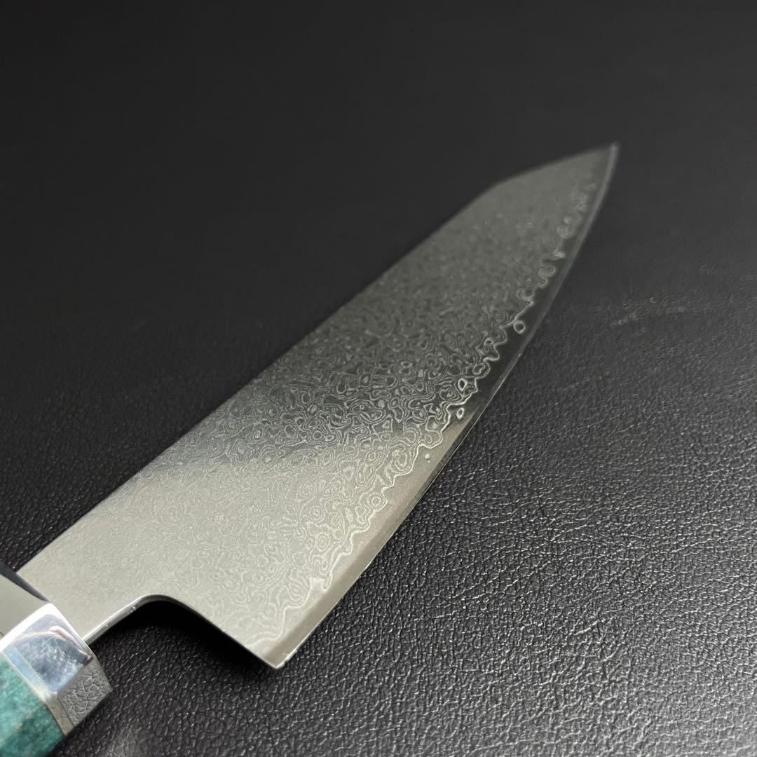 ペティナイフ 切付型 VG10 ダマスカス 130mm 料理包丁 和包丁