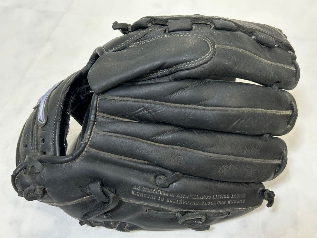 左ピッチャー用 軟式グローブ Mizuno 黒