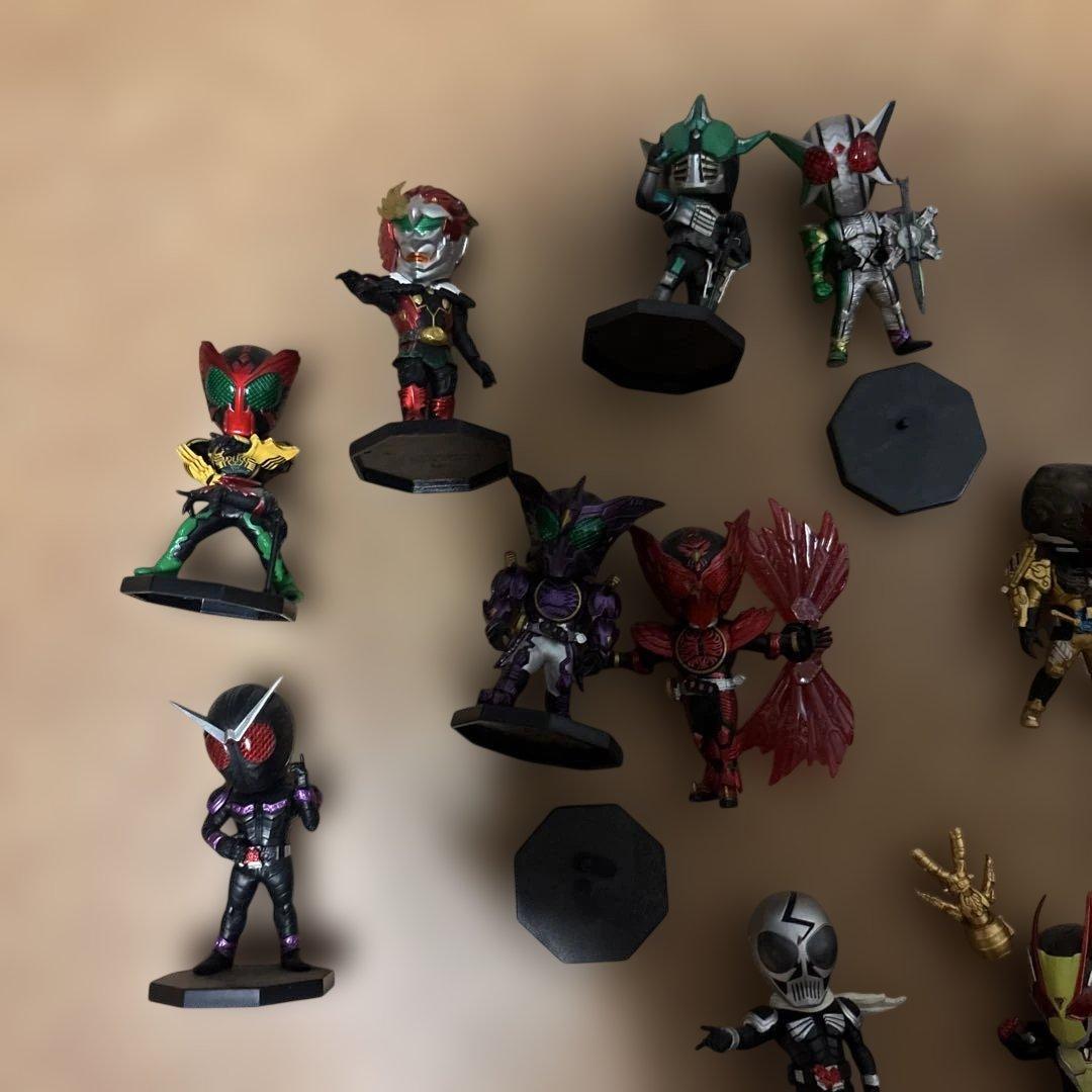 仮面ライダー フィギュアセット 多数 台座付き　バラ売り可能