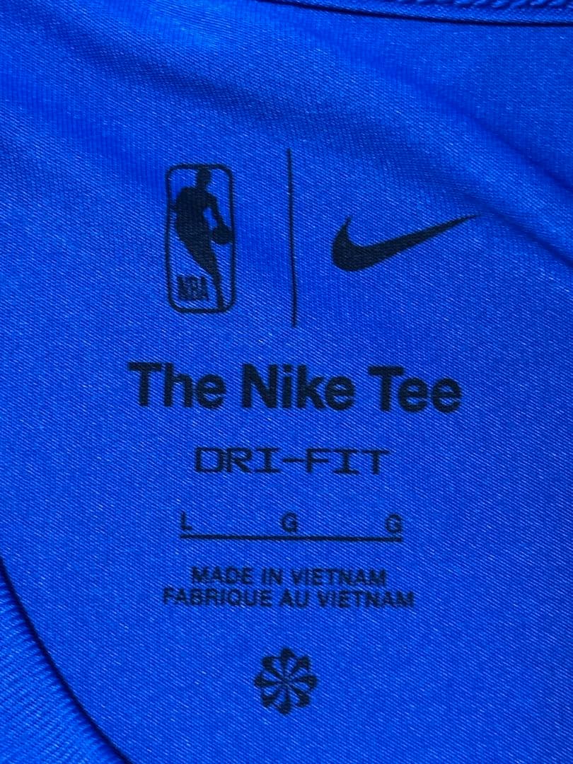 マーベリックスNBA25シーズン選手支給品プラクティスロングTシャツLサイズ