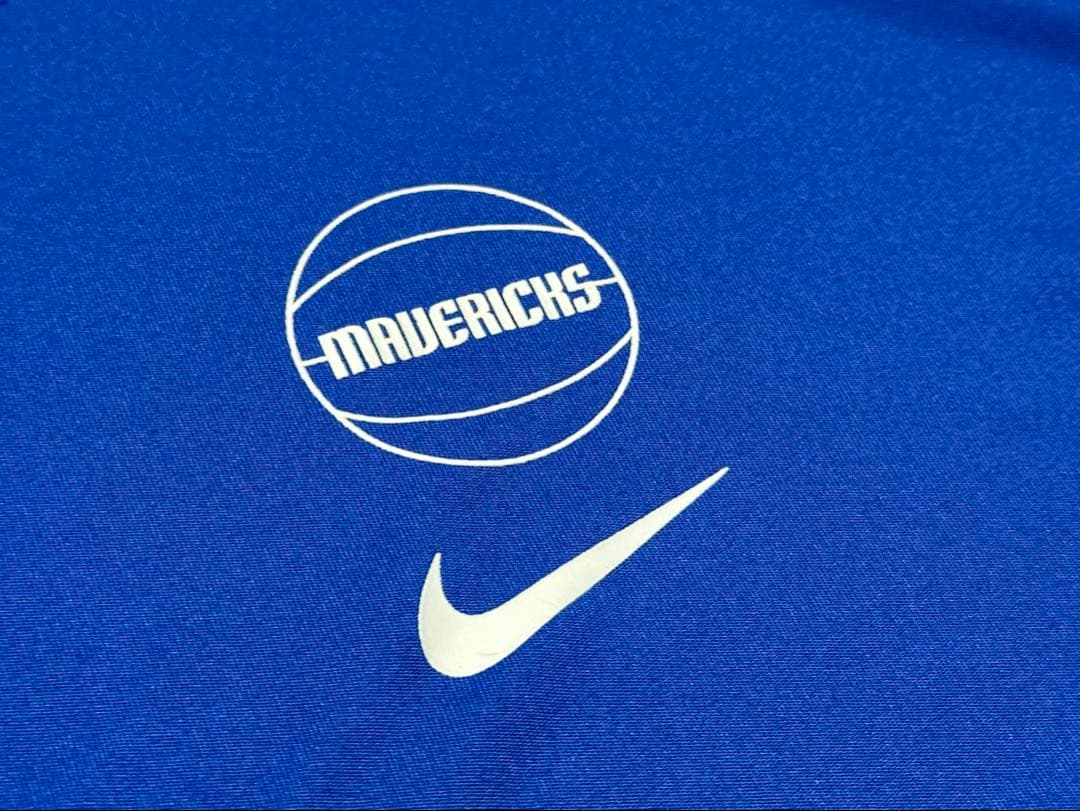 マーベリックスNBA25シーズン選手支給品プラクティスロングTシャツLサイズ
