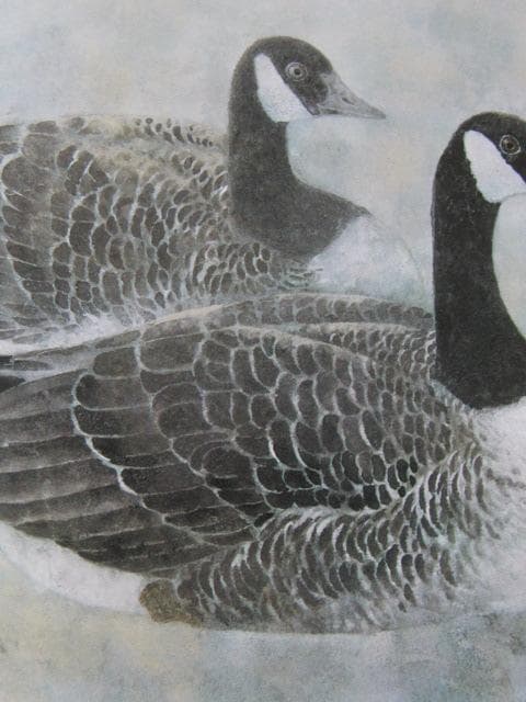 野々内良樹、【憩】、希少な大判額装用画集より、美品、日本人画家、新品額装付