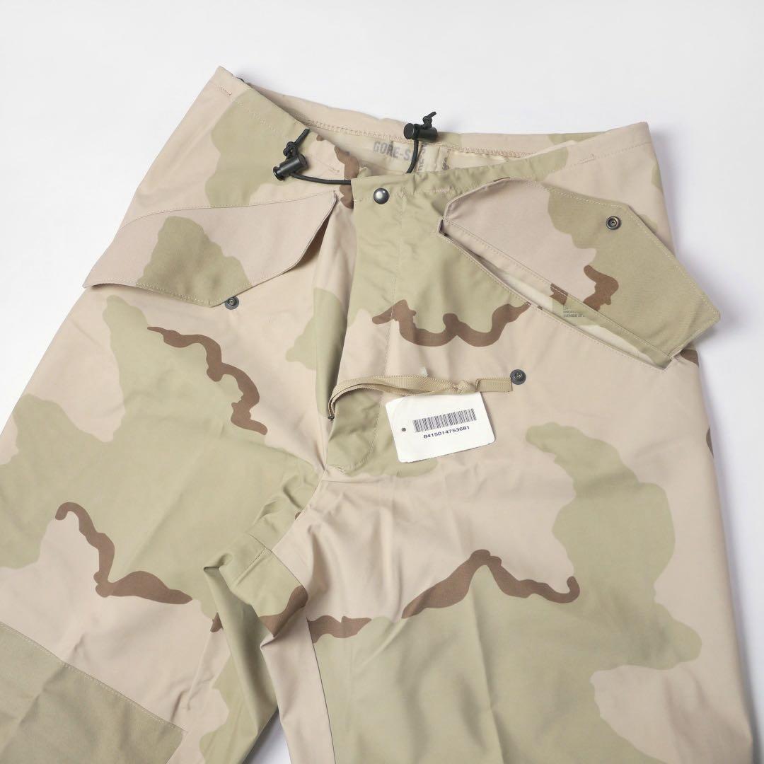 デッドECWCSエクワックス米軍ミリタリー デザートカモ ゴアテックス パンツS