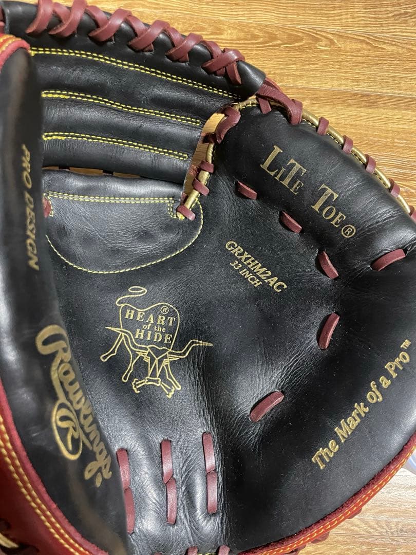 ローリングス 軟式 キャッチャーミット 捕手用 HOH MLB