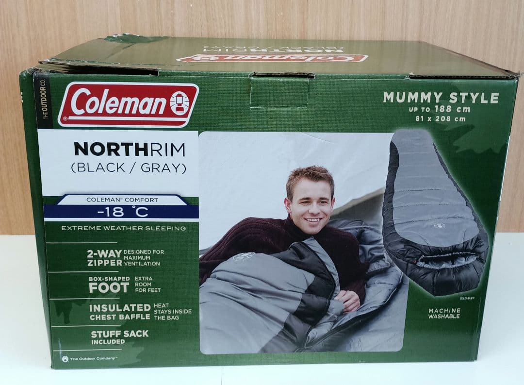 Coleman NORTHRIM 寝袋 -18°C