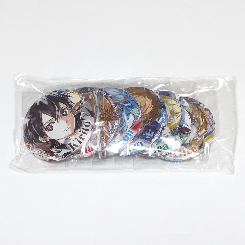 【新品】ソードアート・オンライン フラクチュアード デイドリーム 缶バッジセット