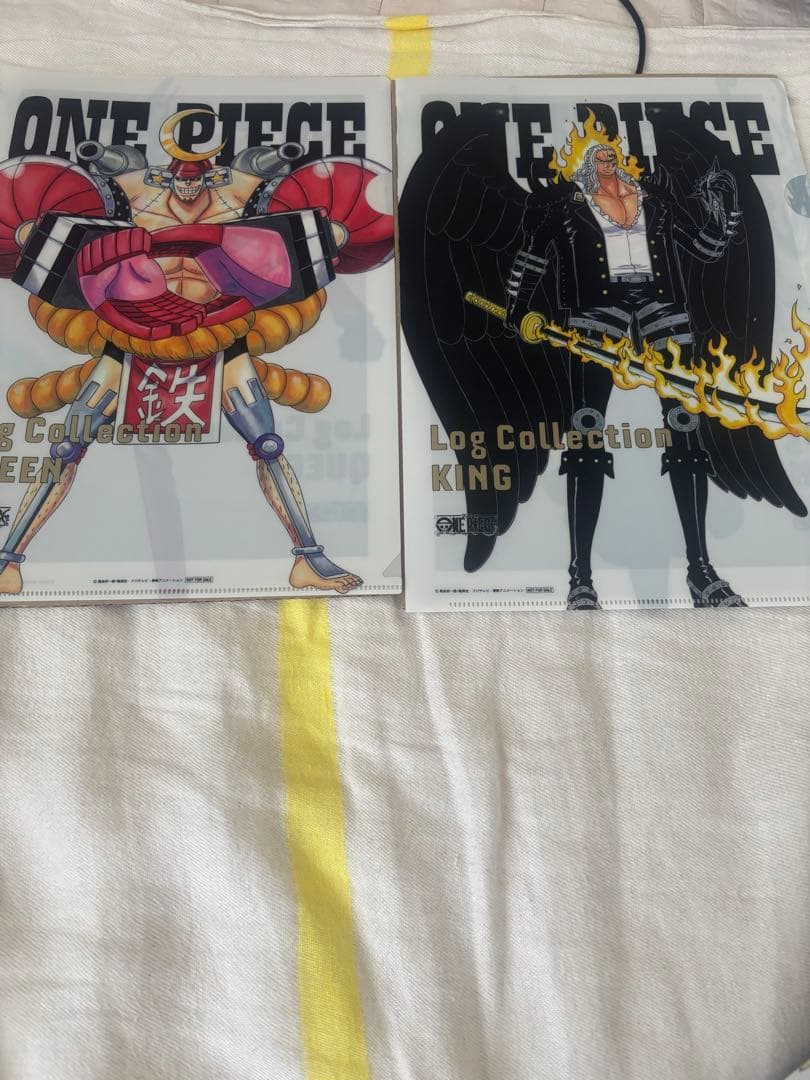 ONE PIECE Log Collection クリアファイル 2枚セット
