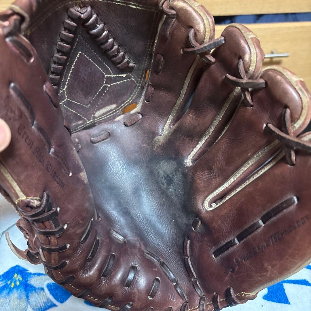 硬式用Mizunoブラウン 野球グローブ ピッチャー用 田中将大モデル
