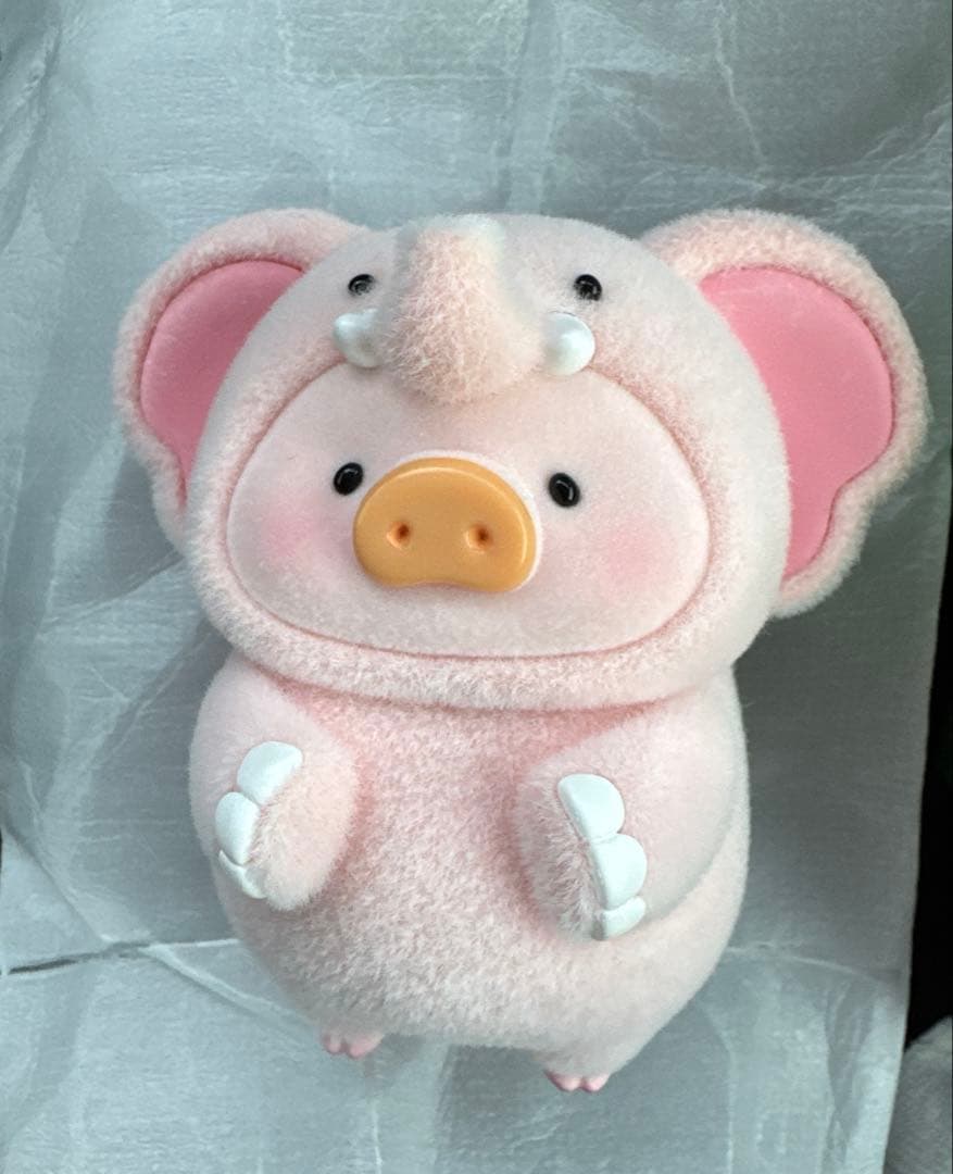 子豚lulu　LULU THE Piggy　ピンク象 シークレットフィギュア