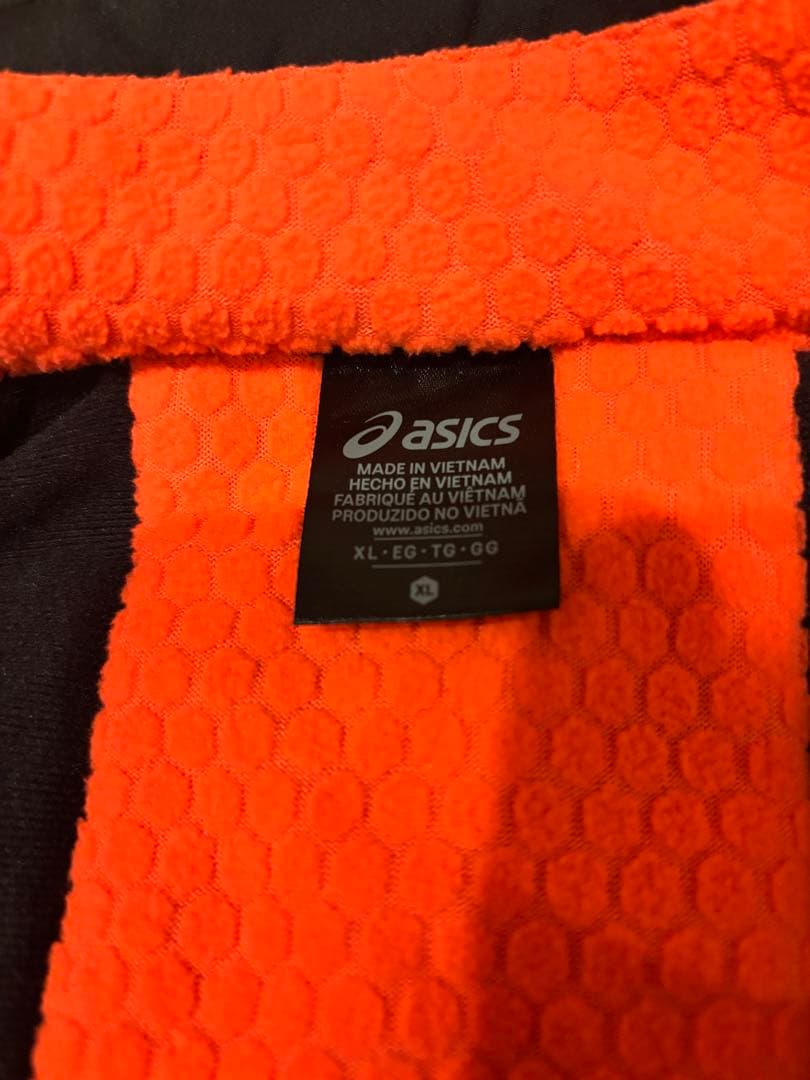 ASICS ジャージ上下セット ブラック　XL