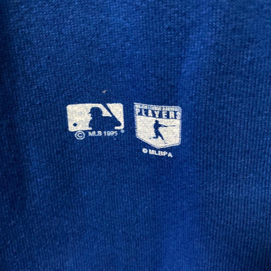 Dodgers ヴィンテージ　スウェットシャツ 野茂英雄　NOMO 青 16