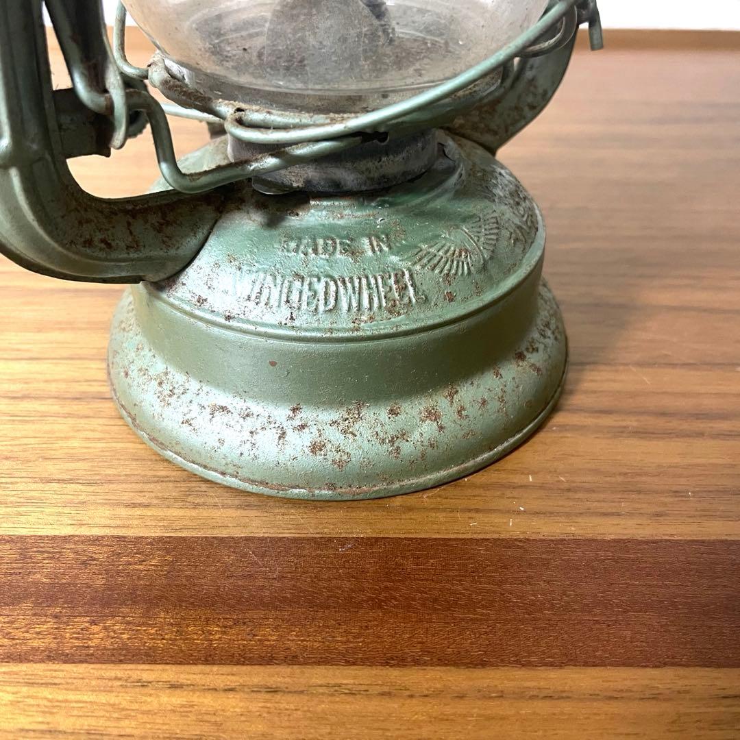 【商品】レトロランプ　WINGED WHEEL ヴィンテージ　No.500