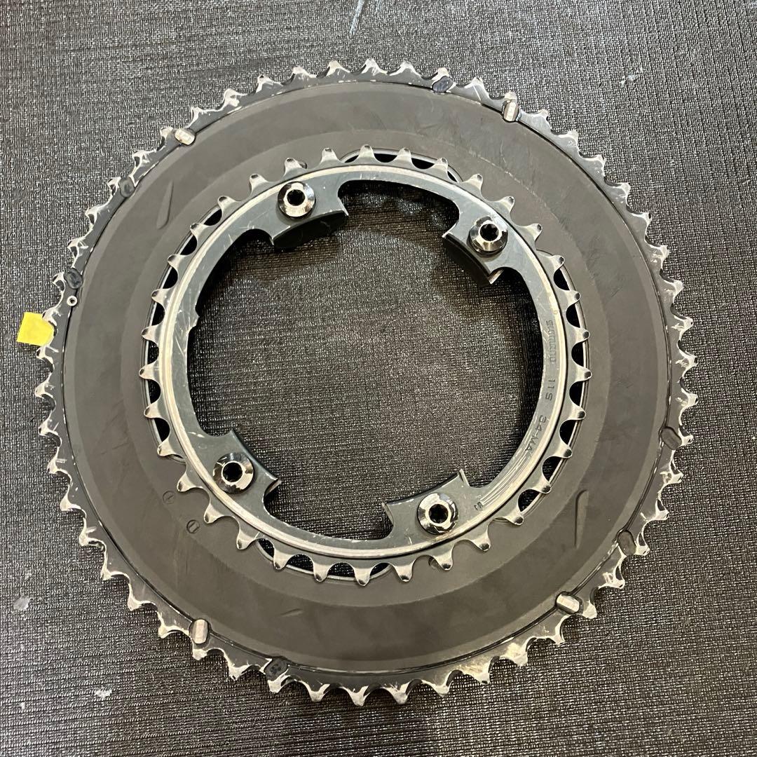 シマノ アルテグラ 6800用 チェーンリング 52-34T 11S 中古品