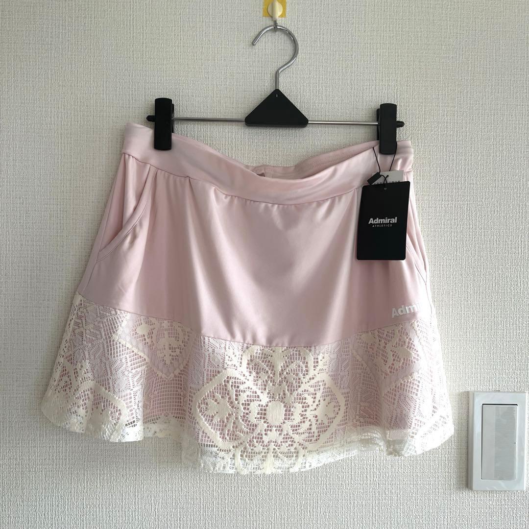 Admiral ♡【新品タグ付き】レースレイヤードフレアスコートＬ