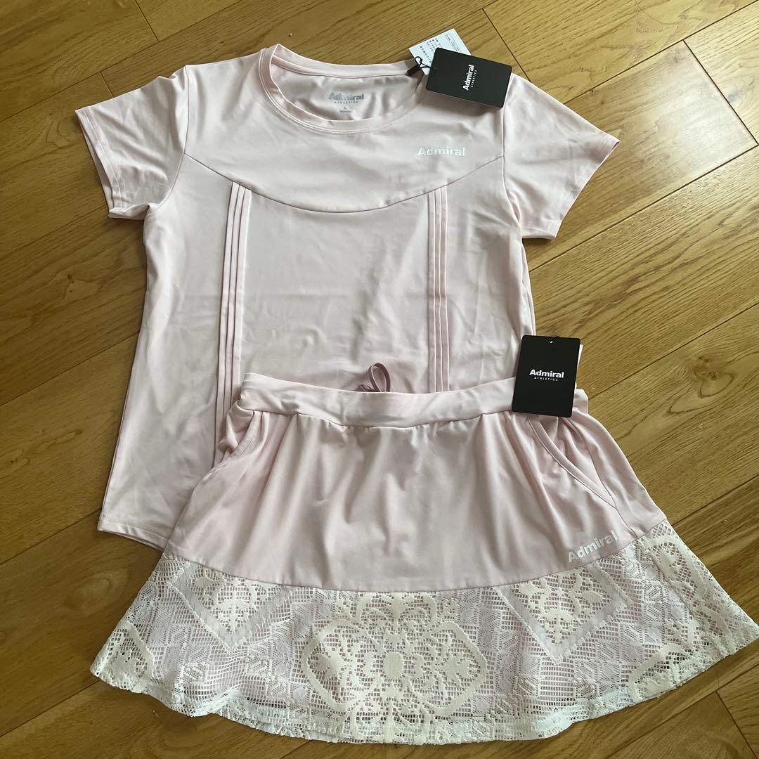 Admiral ♡【新品タグ付き】レースレイヤードフレアスコートＬ