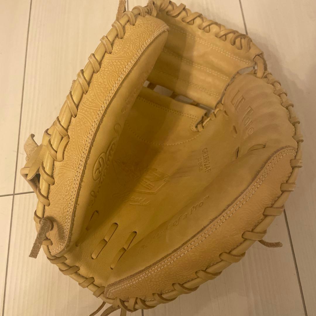 Rawlings ローリングス軟式キャッチャーミットベージュ