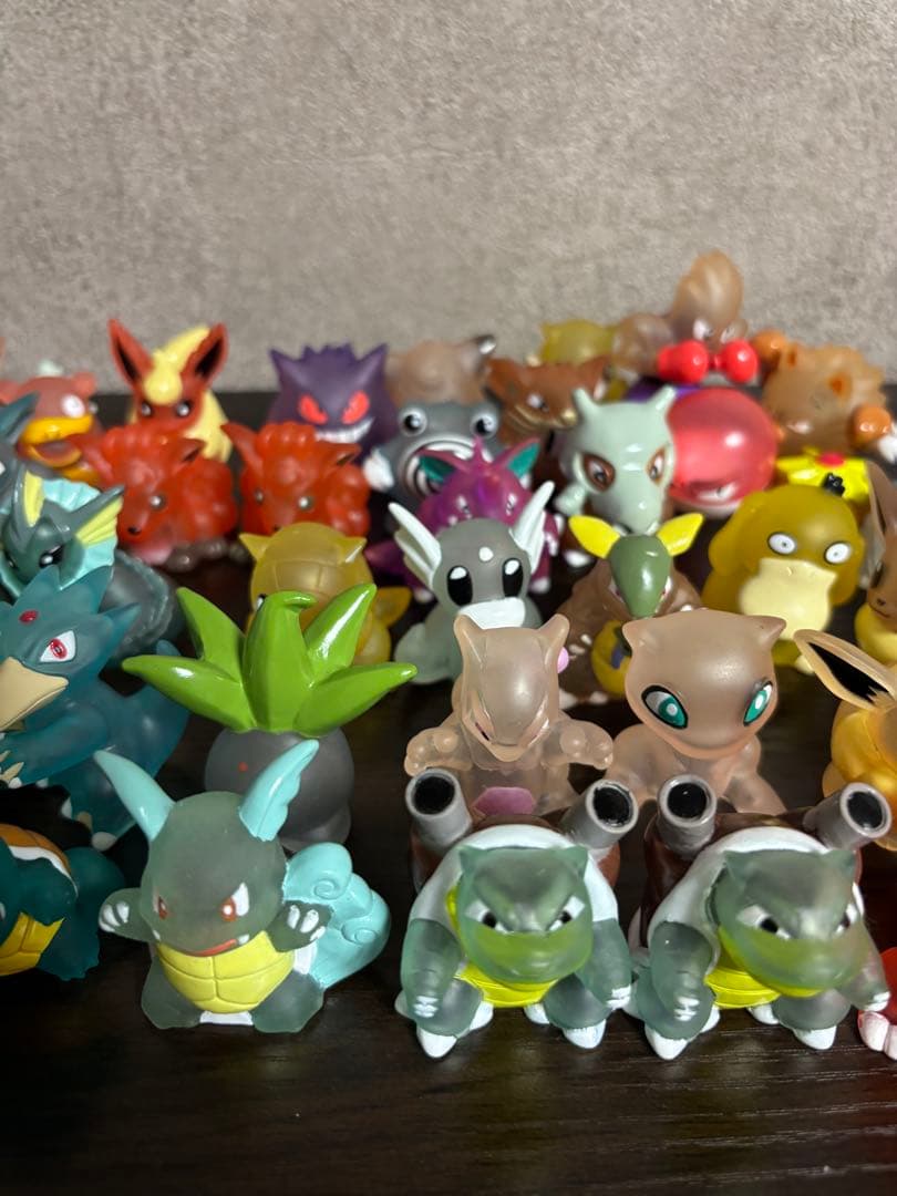 ポケモンキッズ　まとめ売り　初代　クリア　指人形　ポケットモンスター　平成レトロ