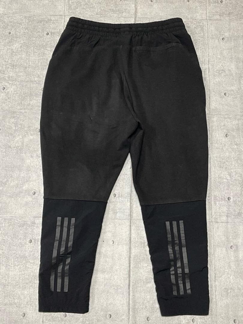 adidas クロップドパンツ ファブミックス 素材切替え アディダス