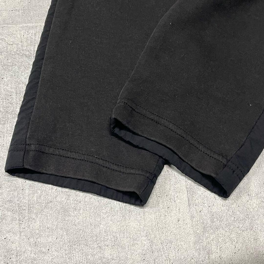 adidas クロップドパンツ ファブミックス 素材切替え アディダス