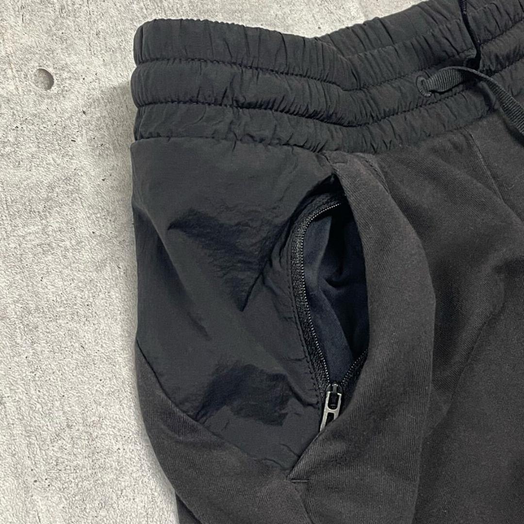 adidas クロップドパンツ ファブミックス 素材切替え アディダス